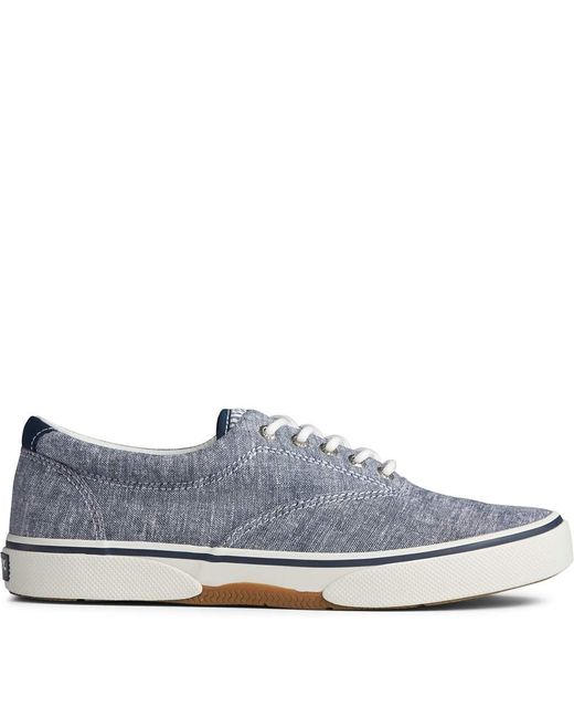 sperry men's halyard cvo canvas sneaker