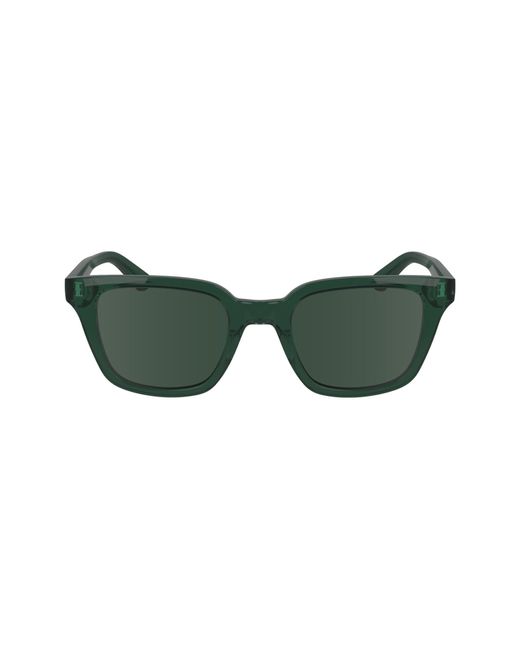 Calvin Klein Green Ck24506s Rectangular Sunglasses