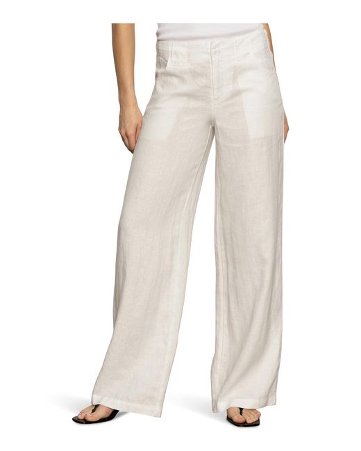 Sanctuary S, Relaxed Linen Arden, Bleached White, 30 Inseam: 32