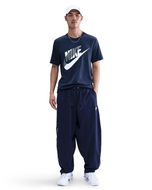 Nike Blue Sportswear T-shirt Block Futura for men