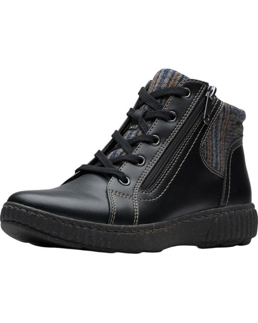 Clarks Black Caroline Spice Ankle Boot