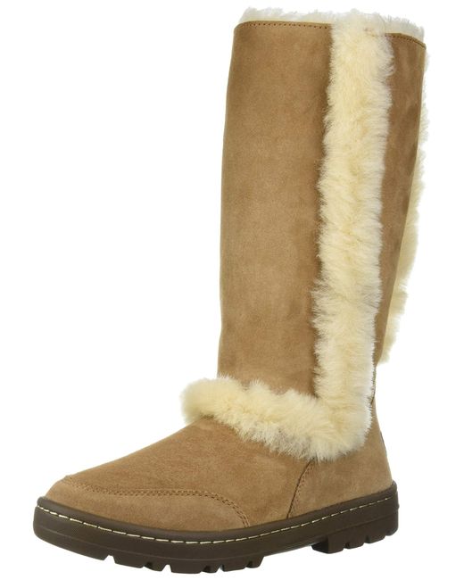 knee high uggs with fur