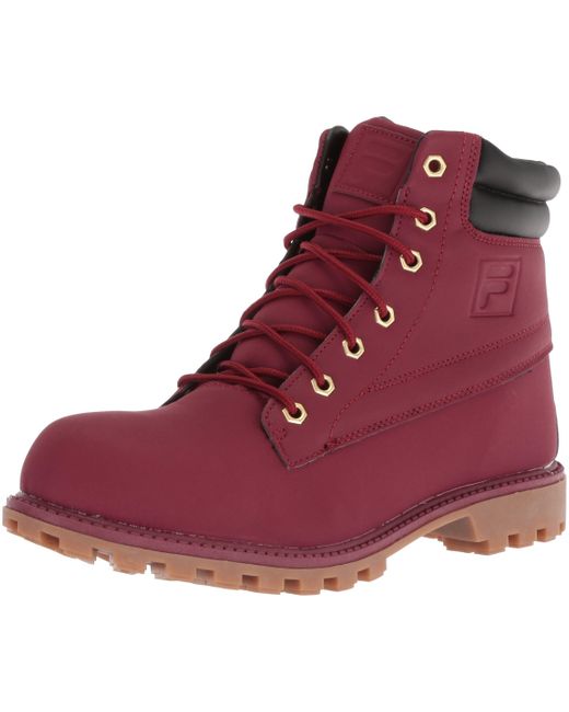 red fila boots