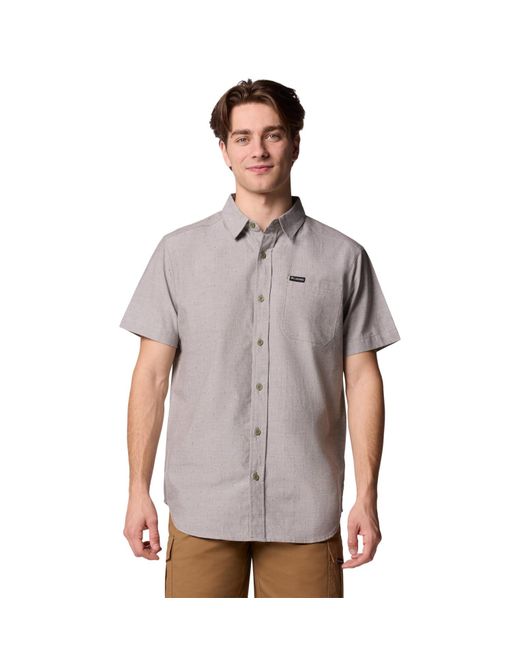 Columbia Gray Rapid Rivers Novelty Short Sleeve for men