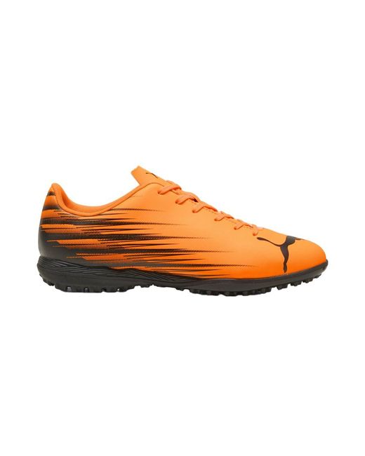 PUMA Orange Attacanto Turf Trainer Soccer Cleat Sneaker for men