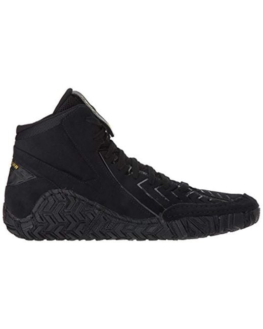Asics S Aggressor 3 Wrestling Shoe in Black for Men Lyst