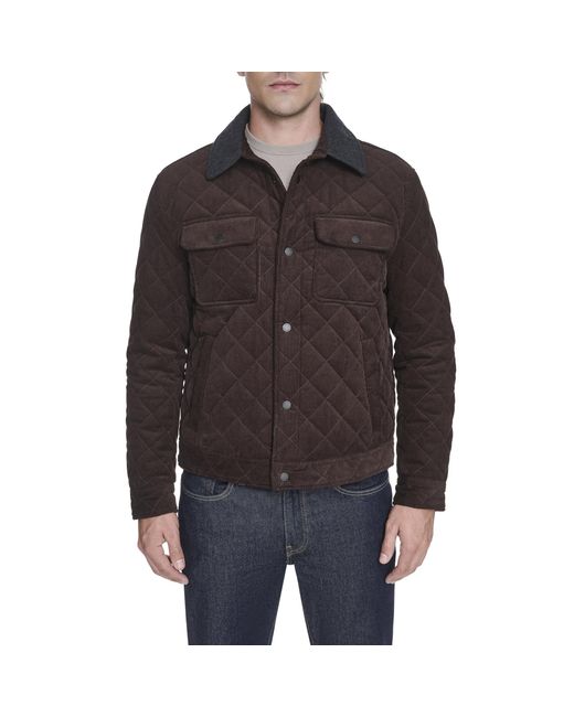 Cole Haan Black Outerwear Jacket for men