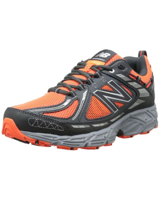 New Balance 510 V2 Trail Running Shoe in Black/Orange (Blue) Lyst