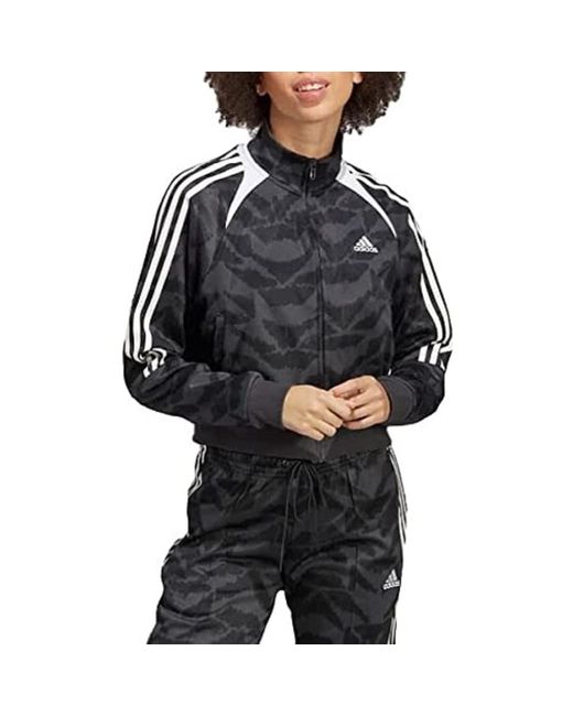 Adidas Black Tiro Lifestyle Suit Up Track Top