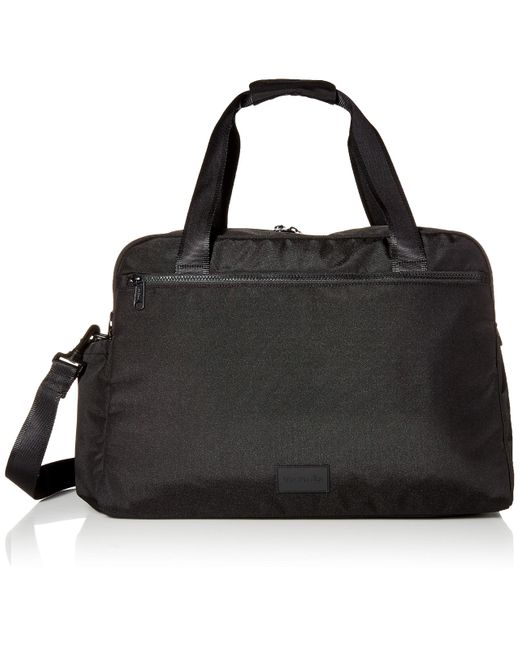 Vera Bradley S Recycled Lighten Up Reactive Weekender Travel Bag Black One Size