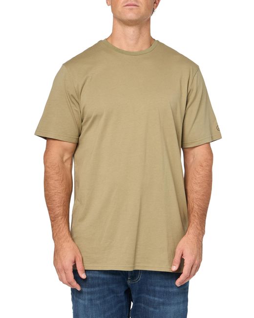 Volcom Natural Soild Modern Fit Blank Short Sleeve Tee for men