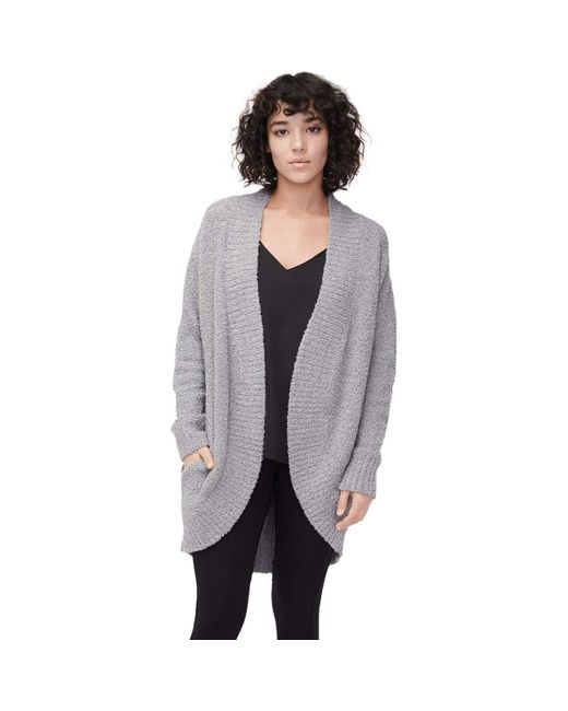 Ugg Gray Fremont Fluffy Knit Sweater