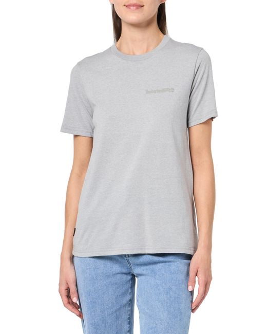 Timberland Gray Cotton Core Short-sleeve T-shirt