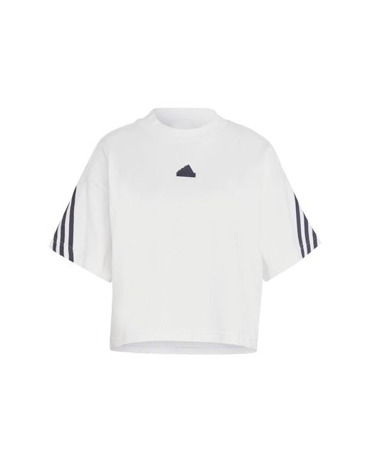 Adidas Future Icons 3-stripes T-shirt White 1 Lg