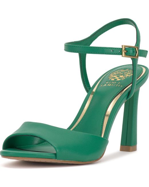 Vince Camuto Green Lilah Heeled Sandal