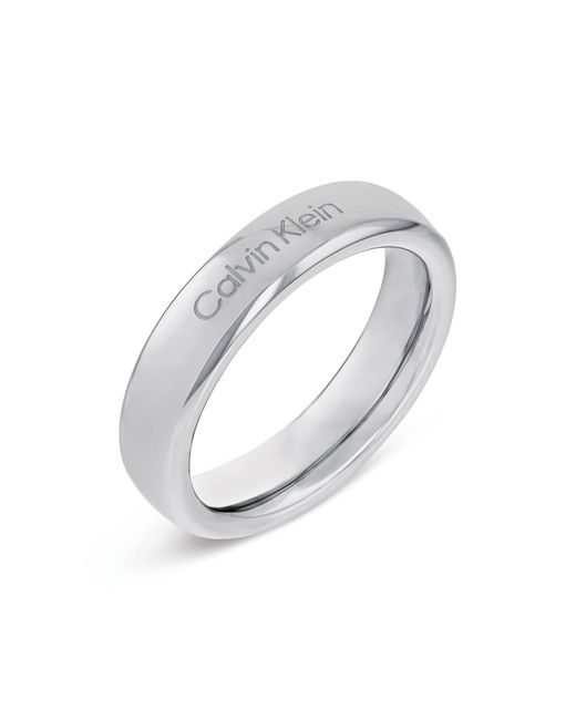 Calvin Klein White Pure Silhouettes Jewelry Ring Collection For And