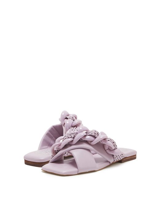 Vince Camuto Leather Azori Flat Sandal - Lyst