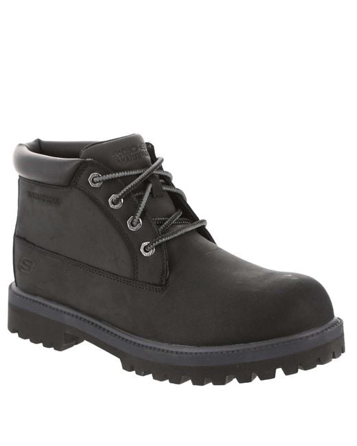 Skechers Sergeants-Thaxter Chukka-Stiefel für in Black für Herren