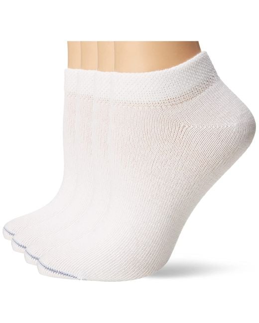 Dr. Scholls Cotton 4 Pack Diabetic & Circulatory Nonbinding Low Cut