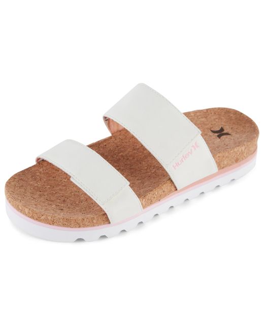 Hurley White S Alix Sandals