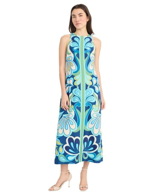 Donna Morgan Women's SLVLESS Mini Shift W/Side Insert Detail Black 4 Donna Morgan Women\u0027s Blue Sleeveless Floor-length A-line Maxi