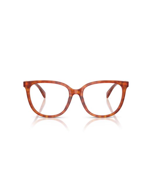 COACH Black Hc6260f Low Bridge Fit Square Prescription Eyewear Frames