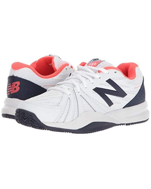 New Balance 786v2 Tennis Shoe, Vivid Coral/white, 6 D Us - Save 76% - Lyst