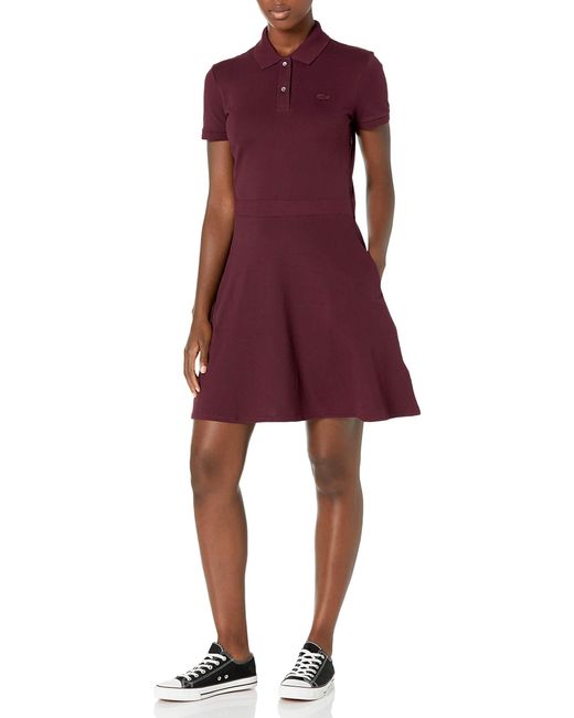 lacoste polo dress