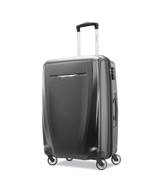 Samsonite Gray Winfield 3 Dlx Hardside Expandable Luggage With Spinners