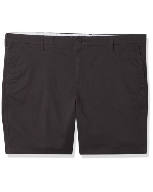 Dockers Black Ultimate Straight Fit Supreme Flex Shorts for men