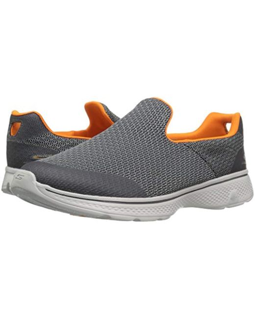 skechers go walk 4 orange