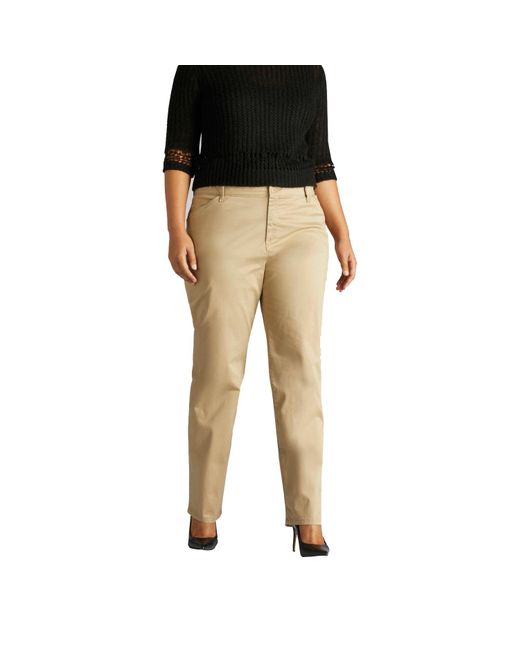 Lee Jeans Black Plus Size Relaxed Fit All Day Straight Leg Pant