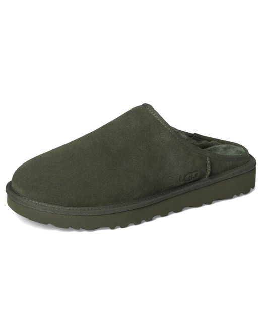 UGG Men's Green Classic Slip On Slip On Shoes D