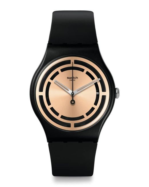 Swatch Collection: New Gent Bioceramic Standard Clear Sign Quartz Watch ...