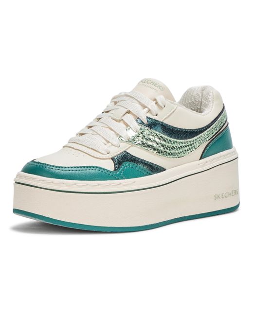 Skechers Blue Paloma-shimmer Takes All Sneaker