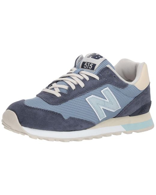 New Balance Suede 515 V1 Sneaker in Navy (Blue) for Men - Save 18% - Lyst