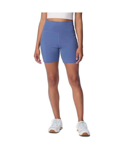 Columbia Blue Standard Tidal Light Active Shorts