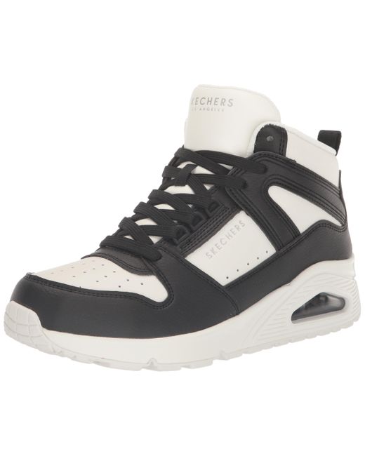 skechers hi top trainers