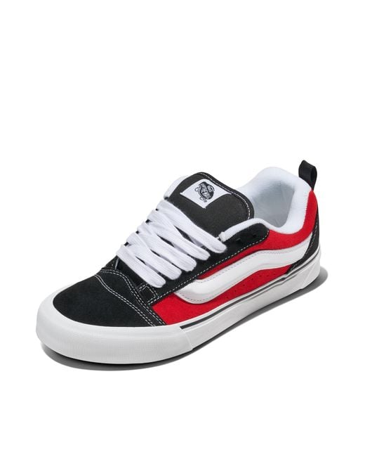 Vans Red Knu Skool Skate Shoe