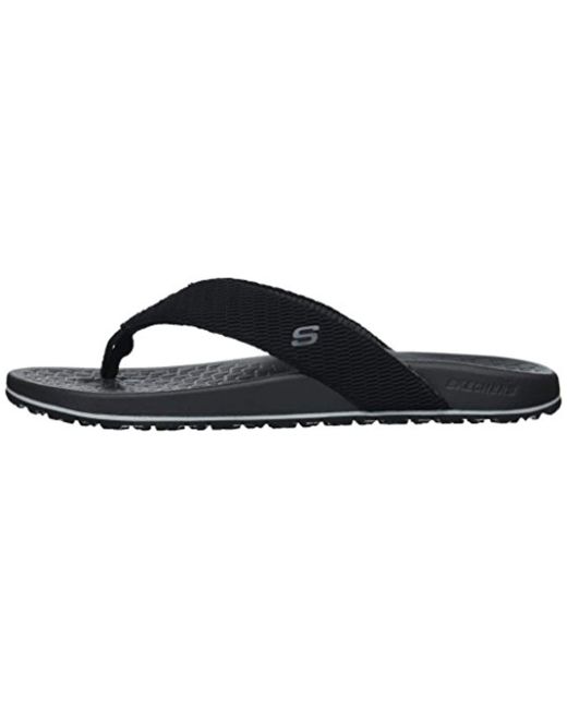 skechers flip flops men