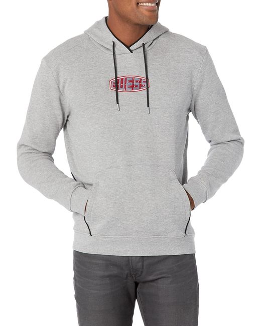 Guess Gray Eco Lucky Hoodie for men