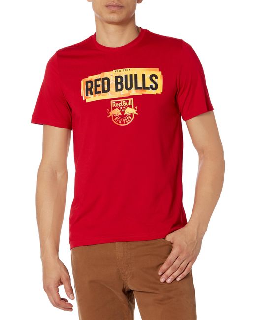 Adidas New York Red Bulls Local Pop Short Sleeve Pre-game T-shirt for men