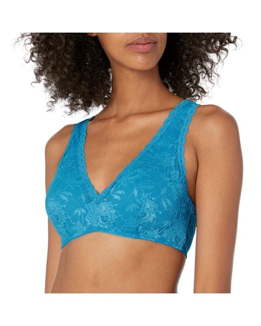 Cosabella Say Never Padded Racie Racerback Bralette in Blue