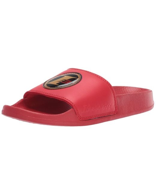 Reebok Classic Slide Slipper in Red/Brass/Black/White (Red) - Save 30% |  Lyst
