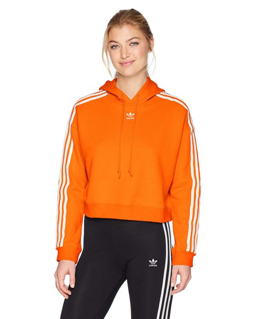 adidas originals hoodie orange
