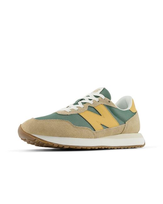 New Balance White 237 V1 Sneaker for men