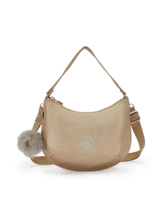 Kipling Gray Amani Gg Gm Shoulder Bag