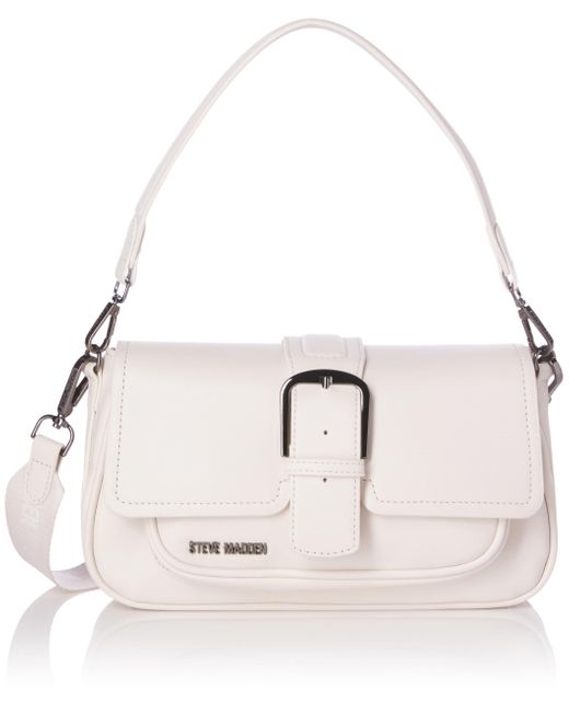 Bolso De Hombro Steve Madden Lohan - Tamaño Mediano - Forma De Luna - Correa Ajustable