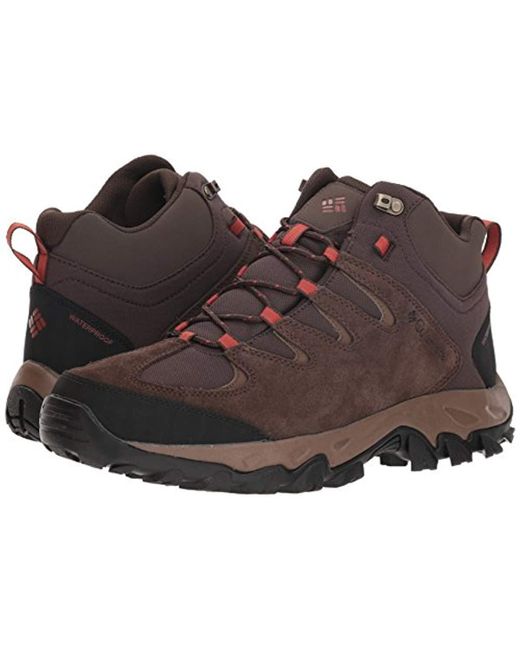 Columbia Rubber Buxton Peak Mid Waterproof, Breathable, High-traction ...