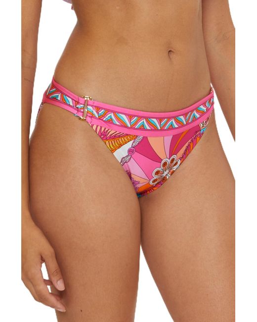Trina Turk Pink Standard Meilani Hipster Bikini Bottom